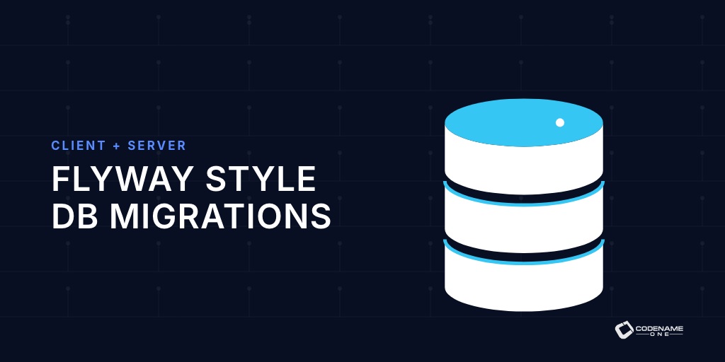 Versioned database changes bring old installations forward